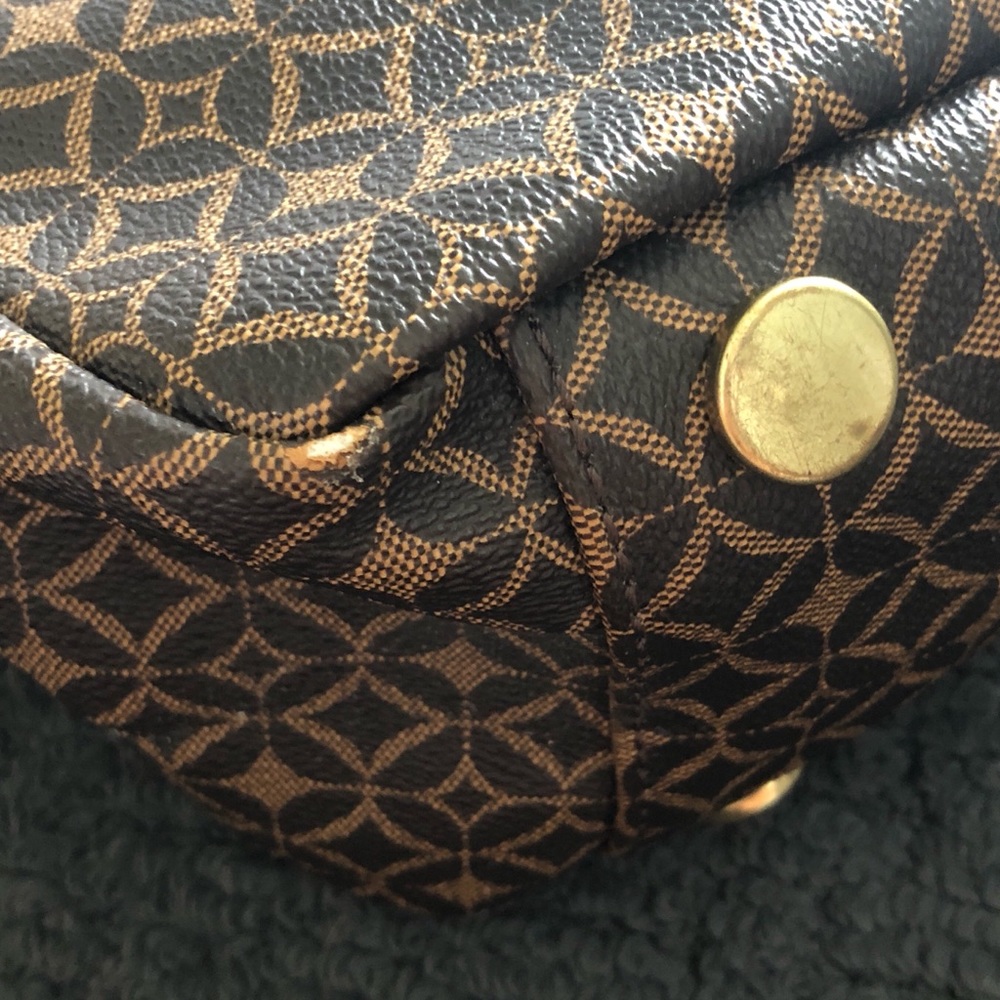 Fossil Signature Print Large Shopper Tote Bag - image 3